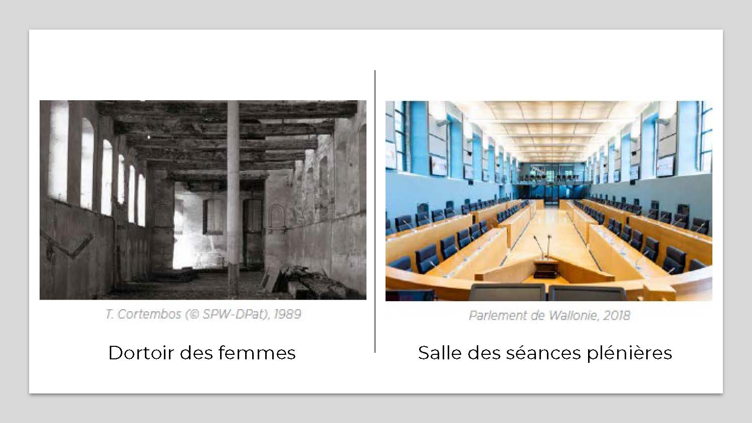 Parlement wallon - salle des séances plénières