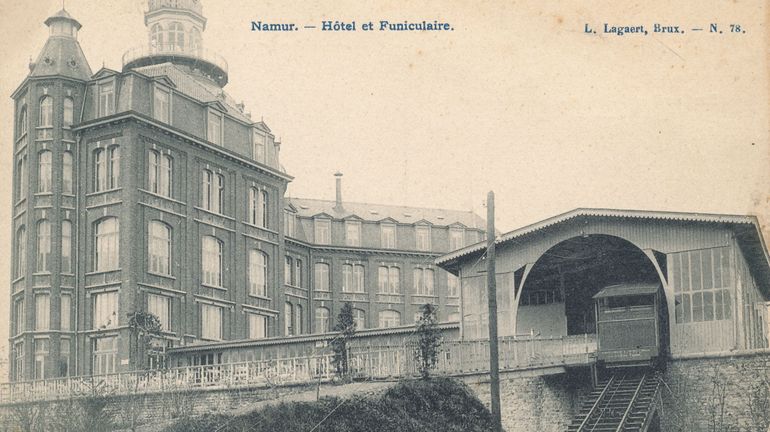 Hôtel et funiculaire © Collection J. Marchal